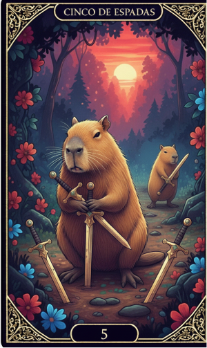 Cinco de Espadas